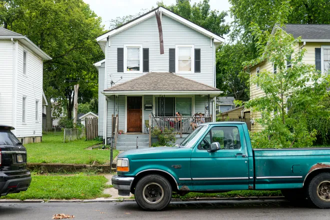 JD Vance Old house in Middle Town Ohio, Photo from the internet.