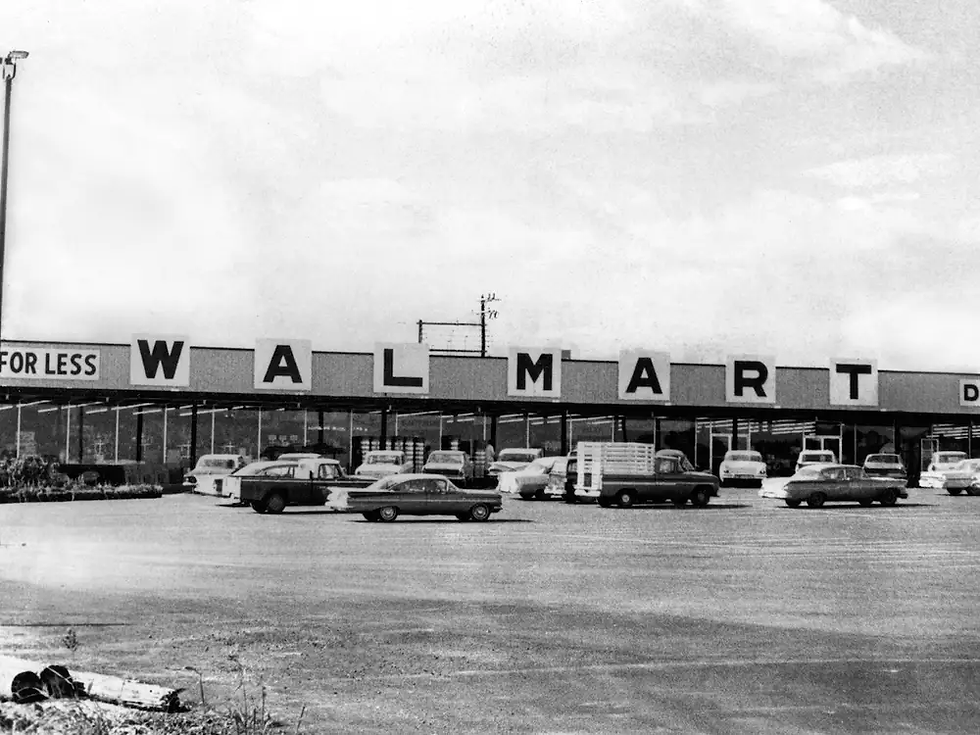 Photo From the internet. Old Walmart stores