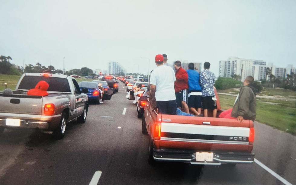 South Padre Island in 1995 photo taken by Martin Garza