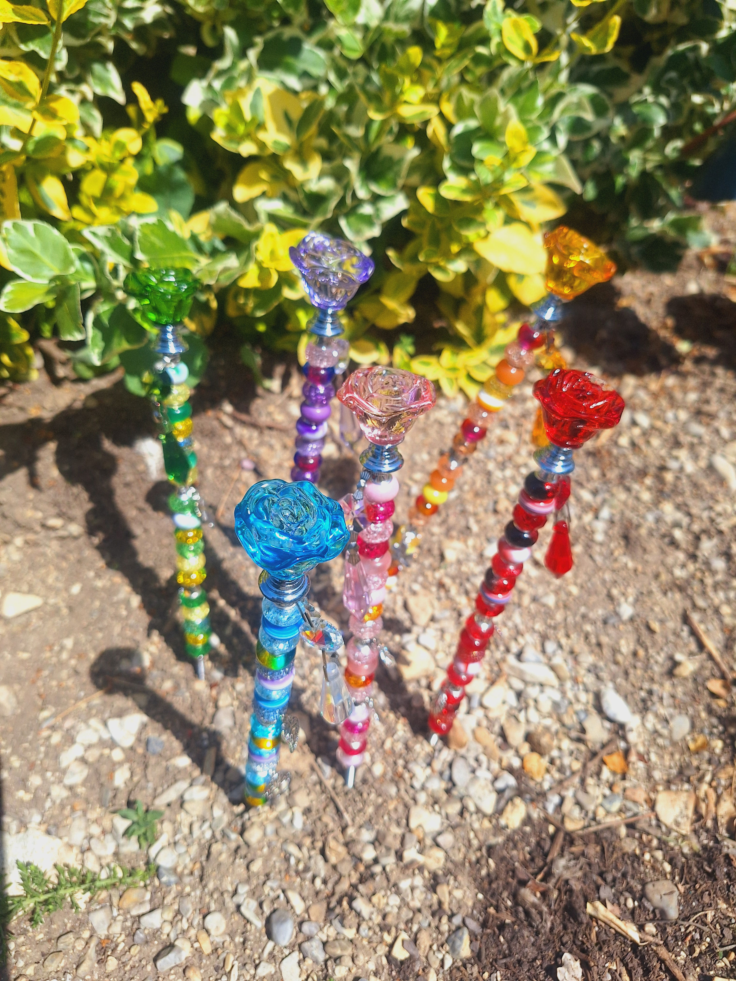 Gartenstecker "Rose"