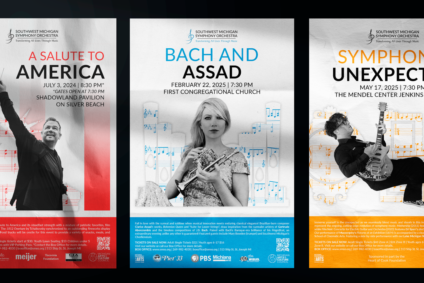 Southwest Michigan Symphony Orchestra Design
