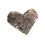 Thumbnail: Black Druzy Sphalerite Heart 