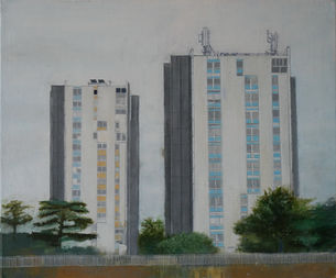 Lardenne - Huile sur toile - 54x46 cm - 2022
