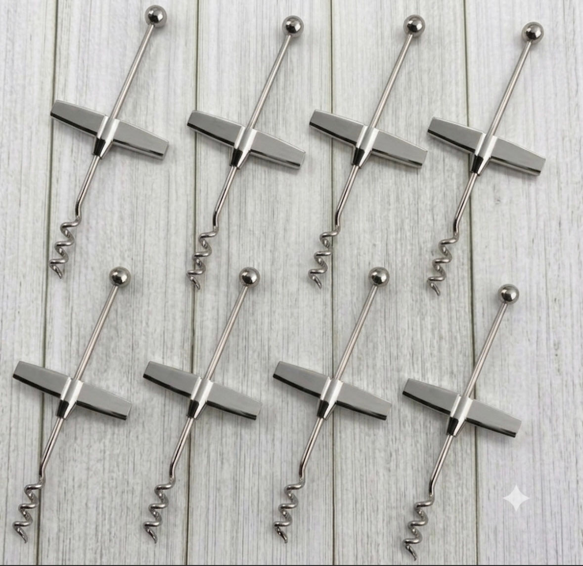 Beadable Corkscrew 