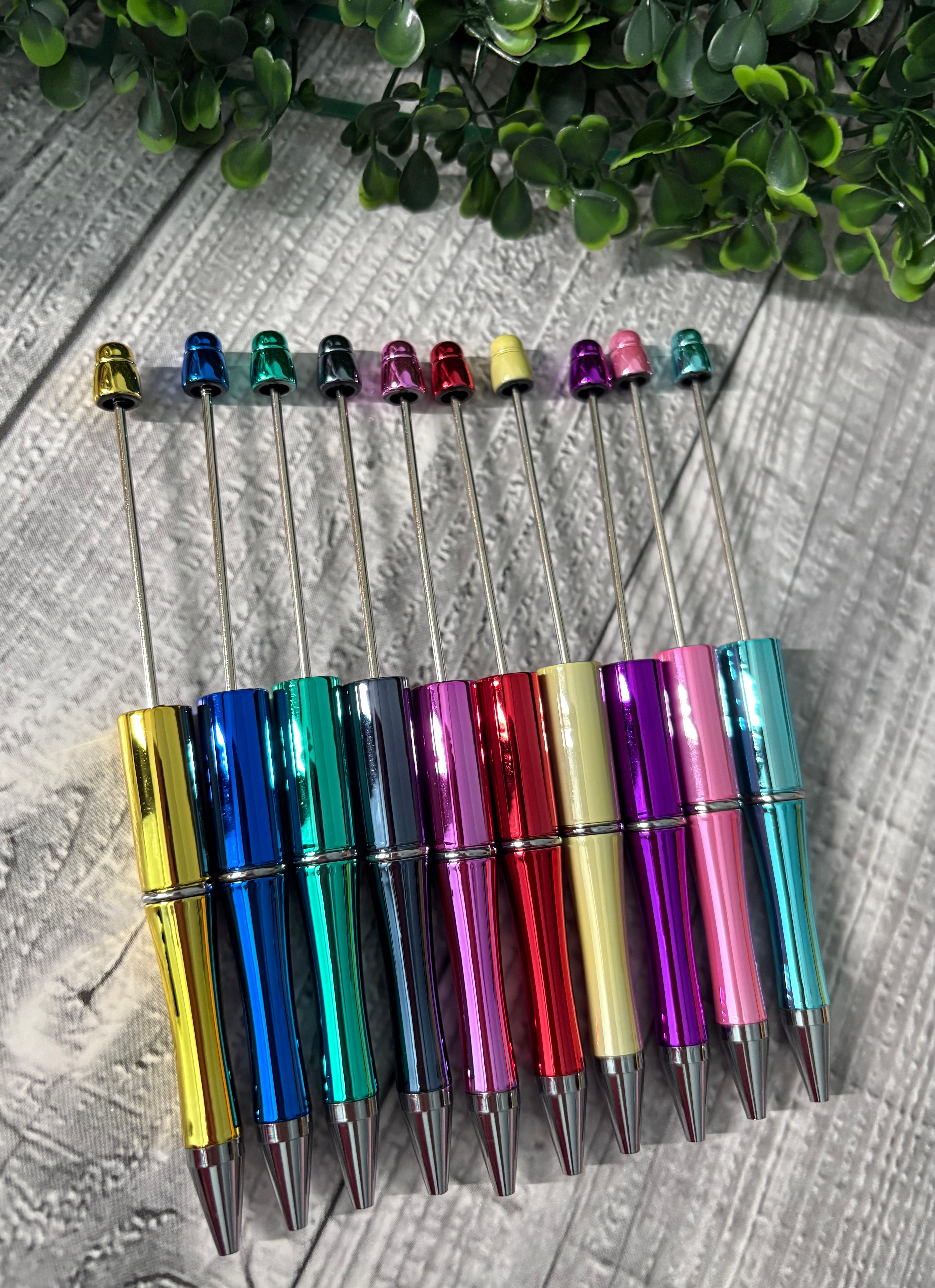 Beadable Metallic Pens