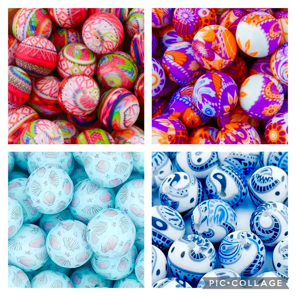 Thumbnail: Silicone Pattern Beads