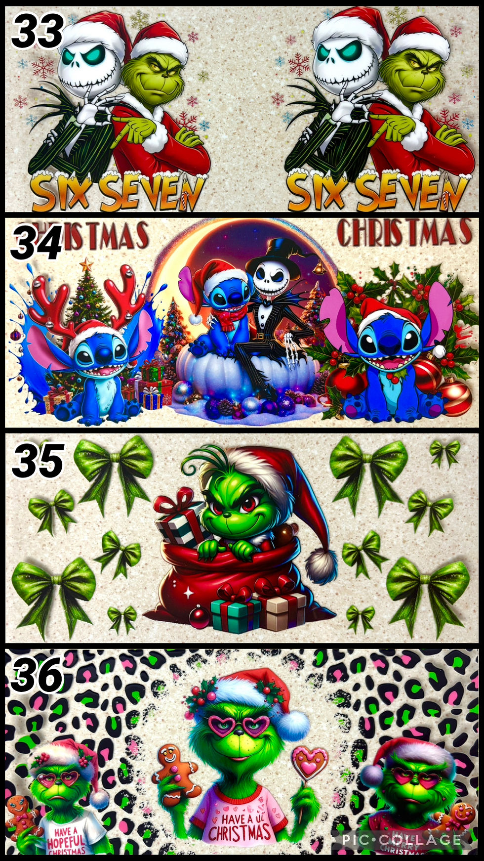Thumbnail: UV DTF Wraps Christmas 