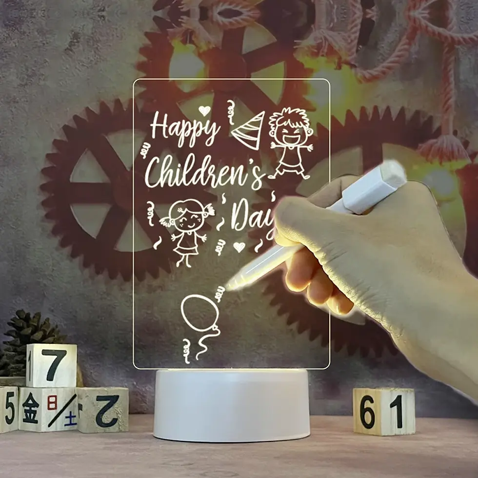 Thumbnail: Creative Led Night Light USB Message Board