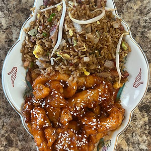 C16. Sesame Chicken Lunch