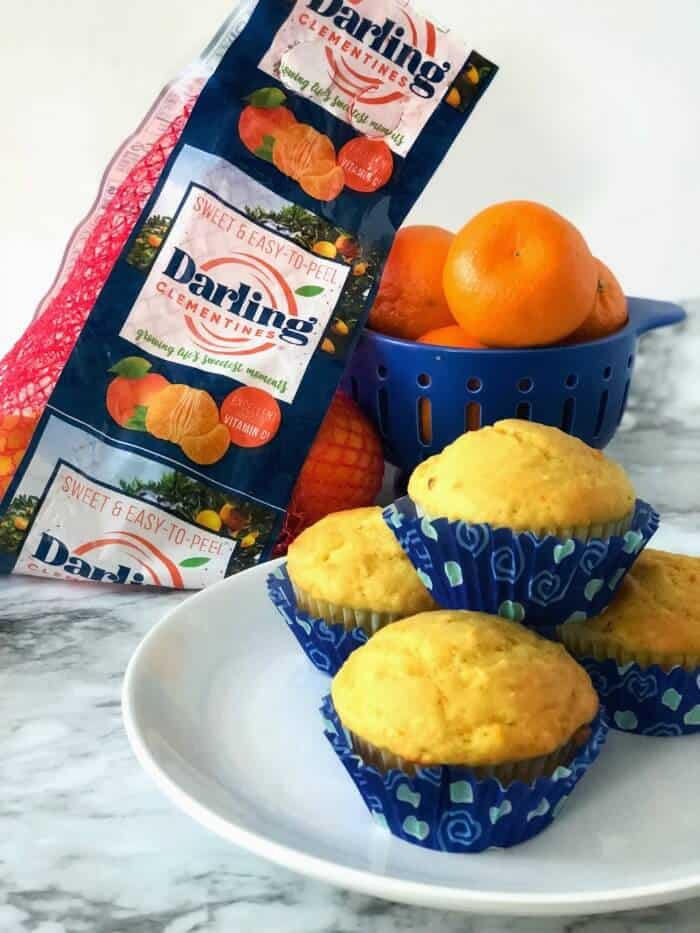 Orange or Clementine Muffins