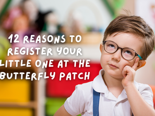 12 reasons to register your little one at The Butterfly Patch