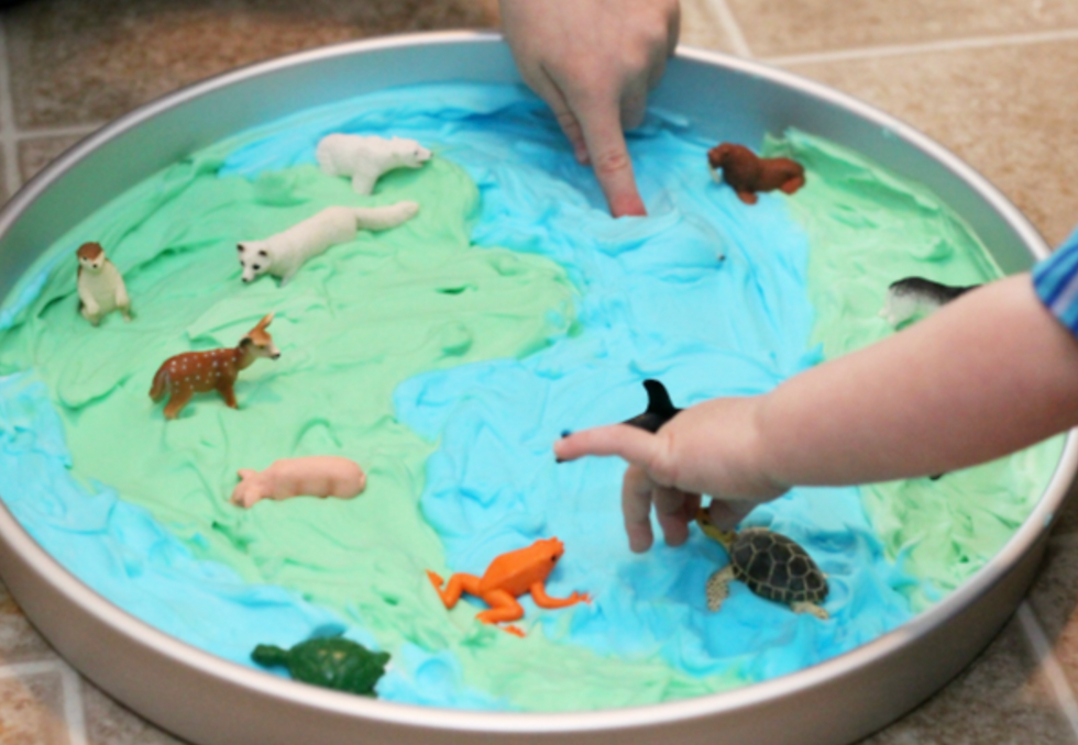 Earth Sensory Tray