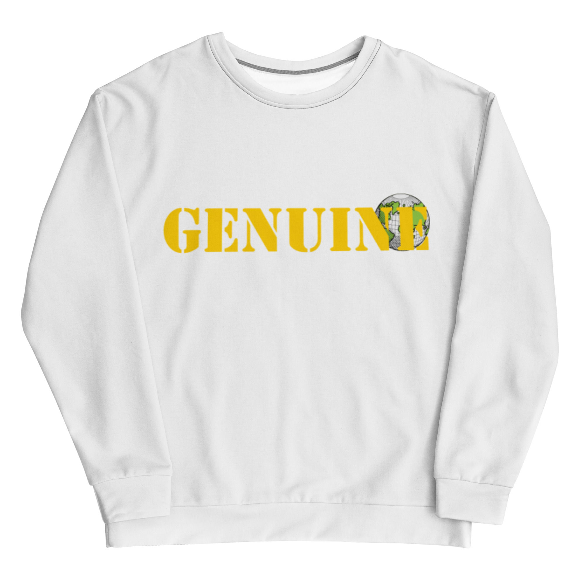 GENUINE WORLD SWEATSHIRT - WHITE