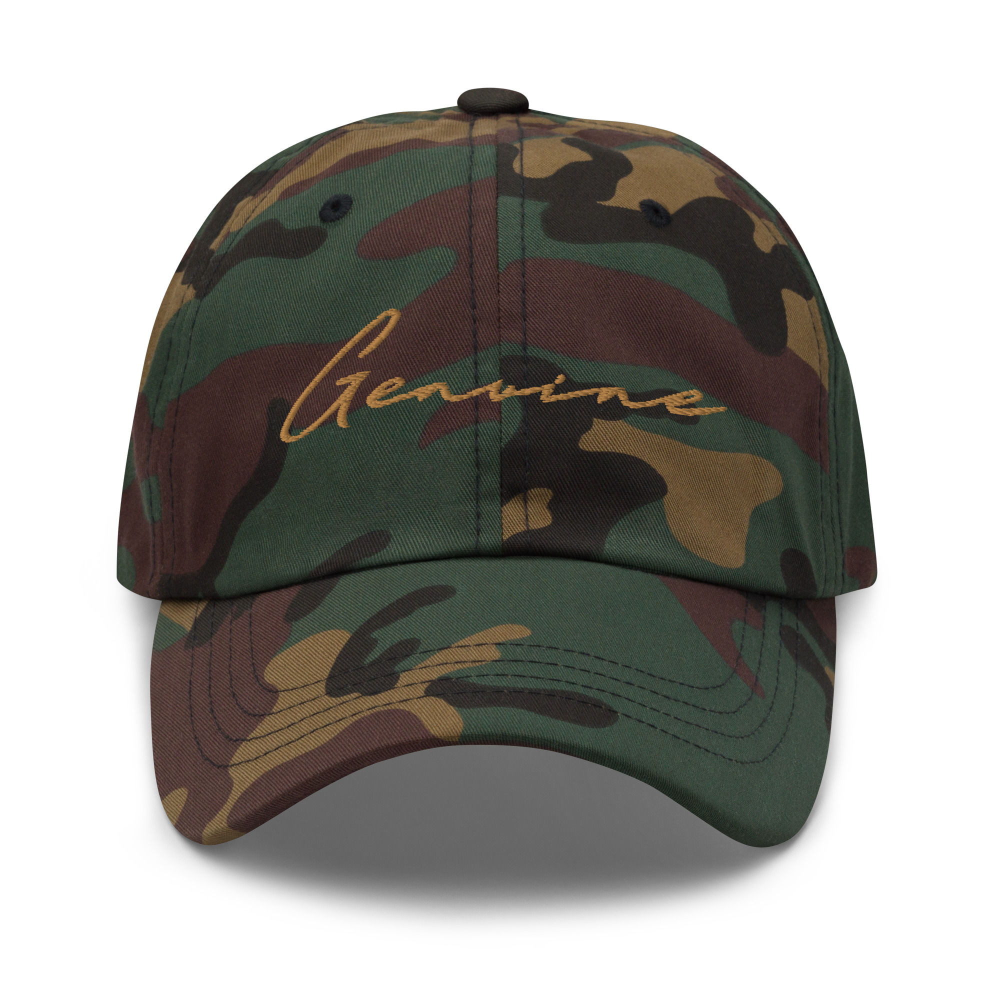 GENUINE EDITION HAT - GREEN CAMO