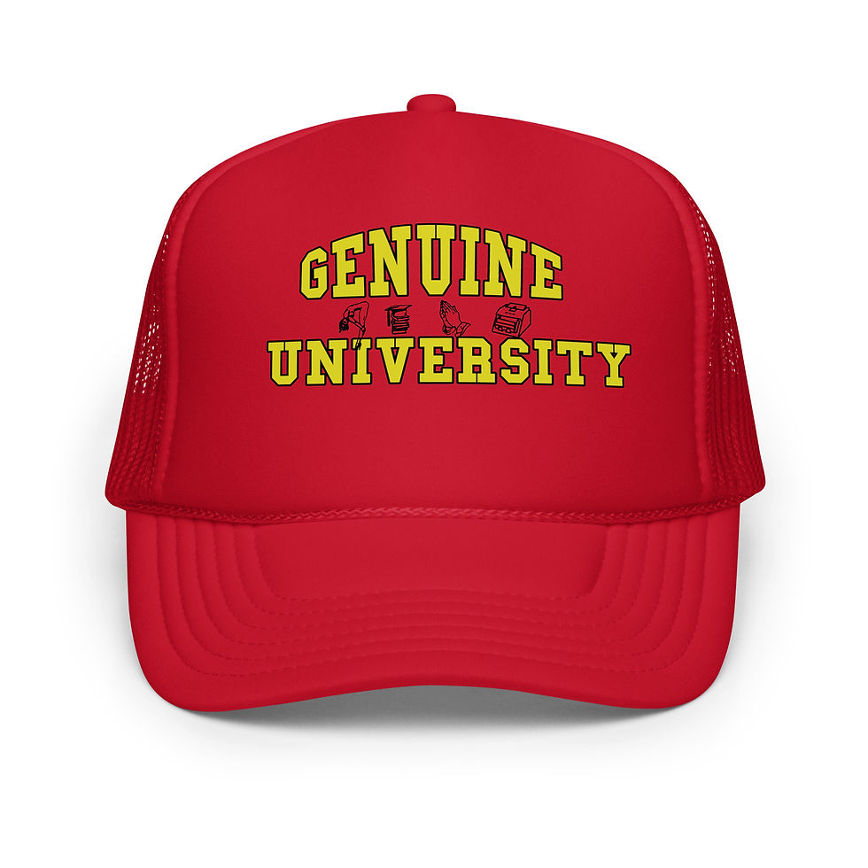 Thumbnail: GENUINE UNIVERSITY TRUCKER HAT - NAVY