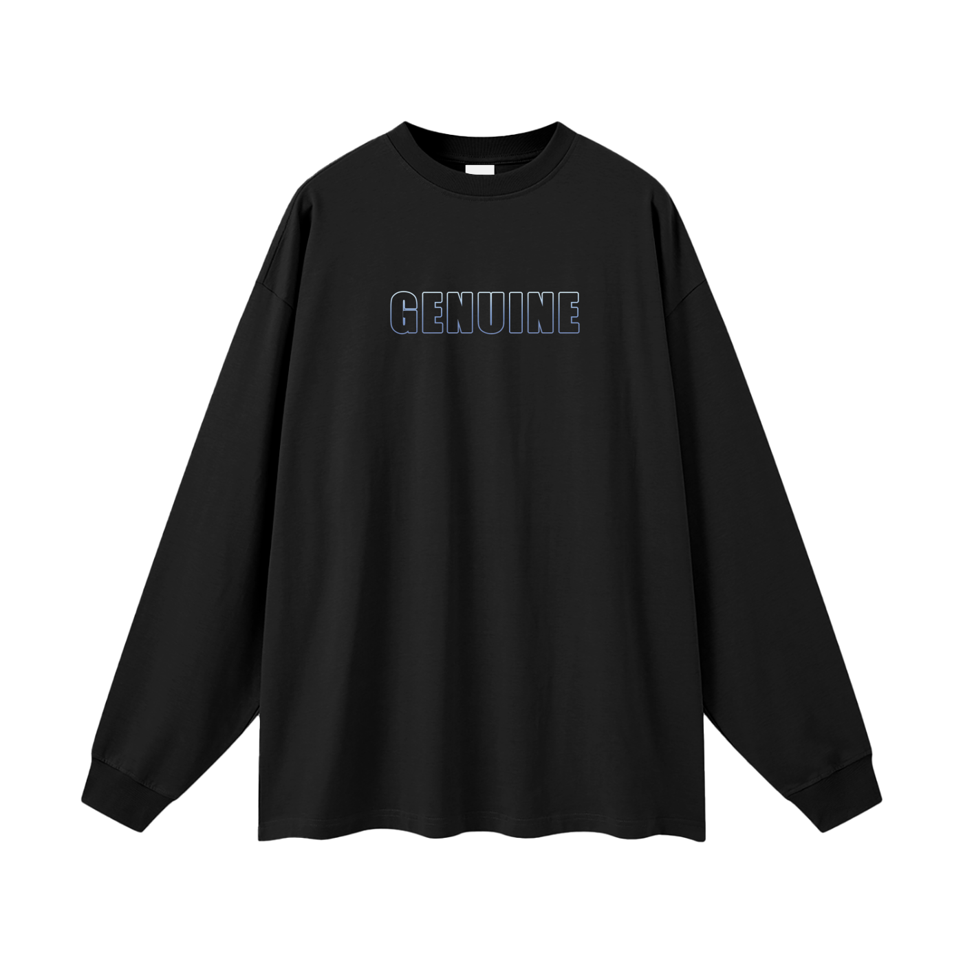 MINI GENUINE LOGO L/S - BLACK