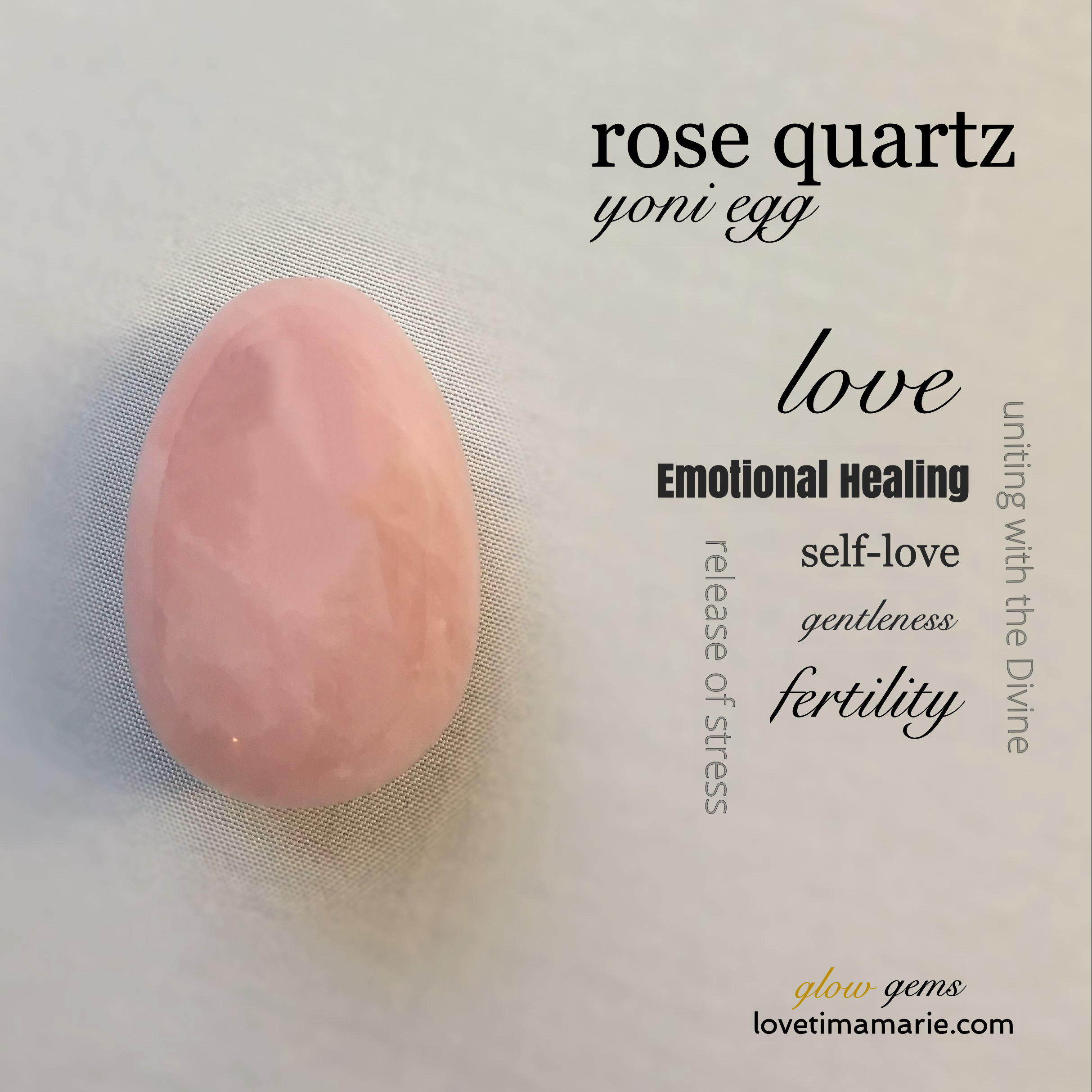 Rose Quartz Yoni Egg