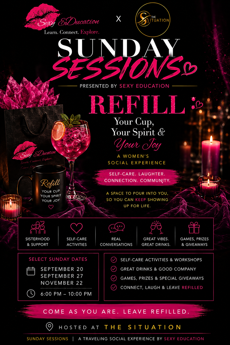 Refill: Your Cup, Your Spirit & Your Joy