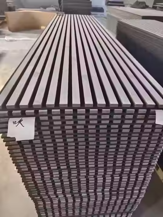 Wooden Acoustic Slat Wall Panels
