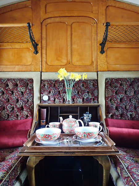 bed and breakfast in Victorian carriage
