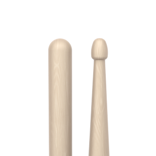 Thumbnail: ProMark Rebound 5B Raw Hickory Drumstick, Acorn Wood Tip