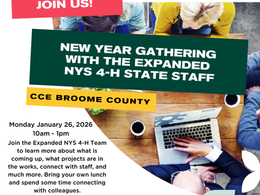 You are Invited                       NYS 4-H Expanded Team Meeting 