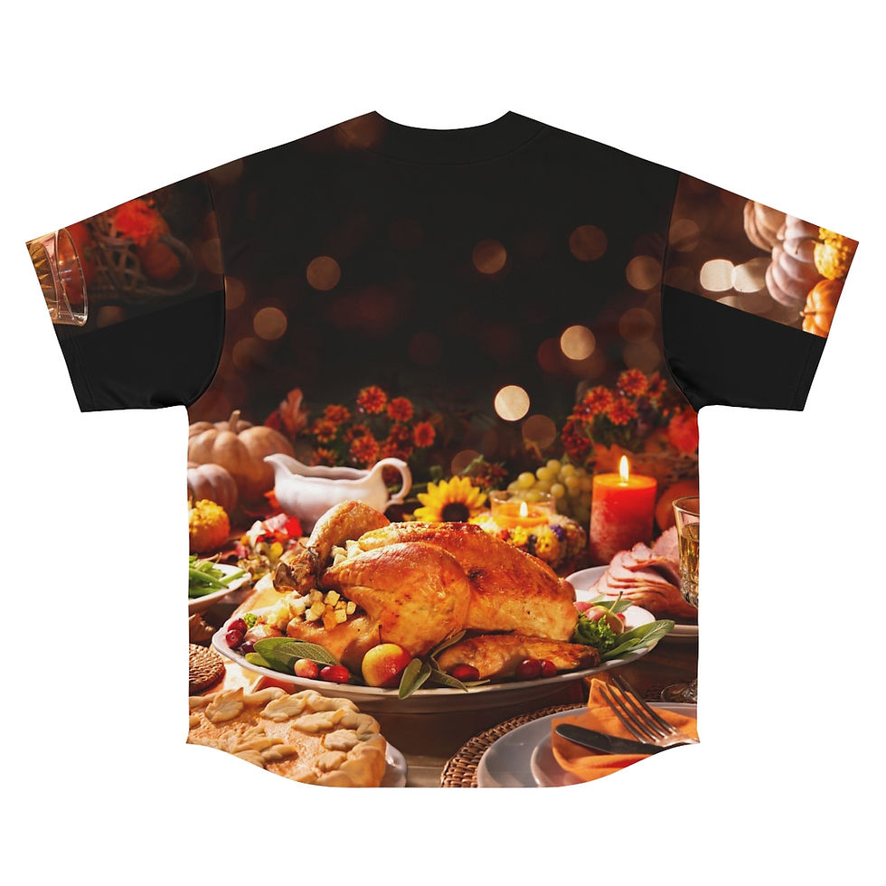Thumbnail: Men's Thanksgiving Baseball Jersey