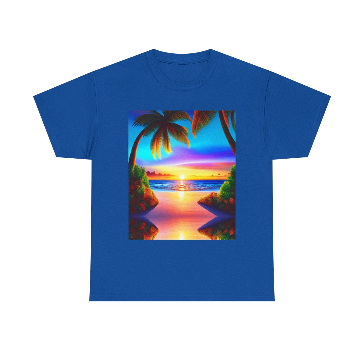 Tropical Unisex Heavy Cotton Tee