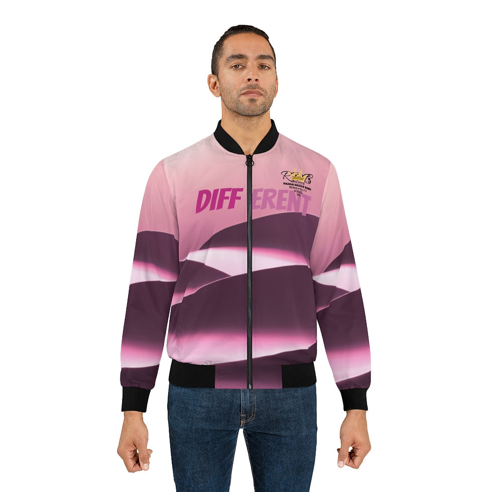 サムネイル： Men's Bomber Jacket (AOP)