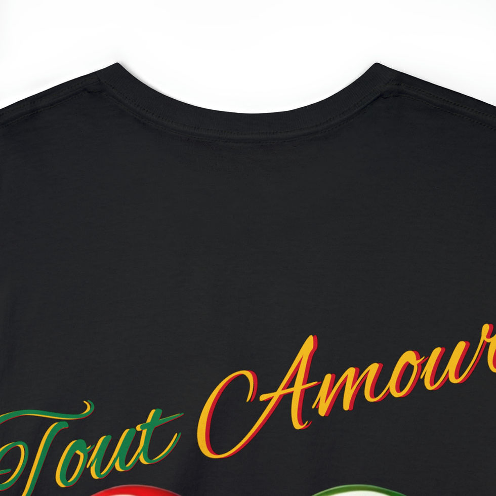 Thumbnail: Tout Amour (All Love) Unisex Heavy Cotton Tee