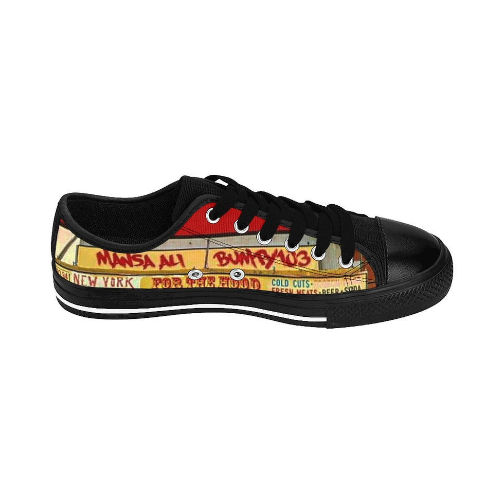 Miniatura: Women's "For The Hood" Low Top Sneakers