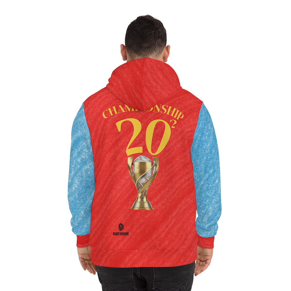 Miniature : G.O.A.T. CHAMPIONSHIP Hoodie — Colorblock 'ARTIST' Streetwear Hoodie