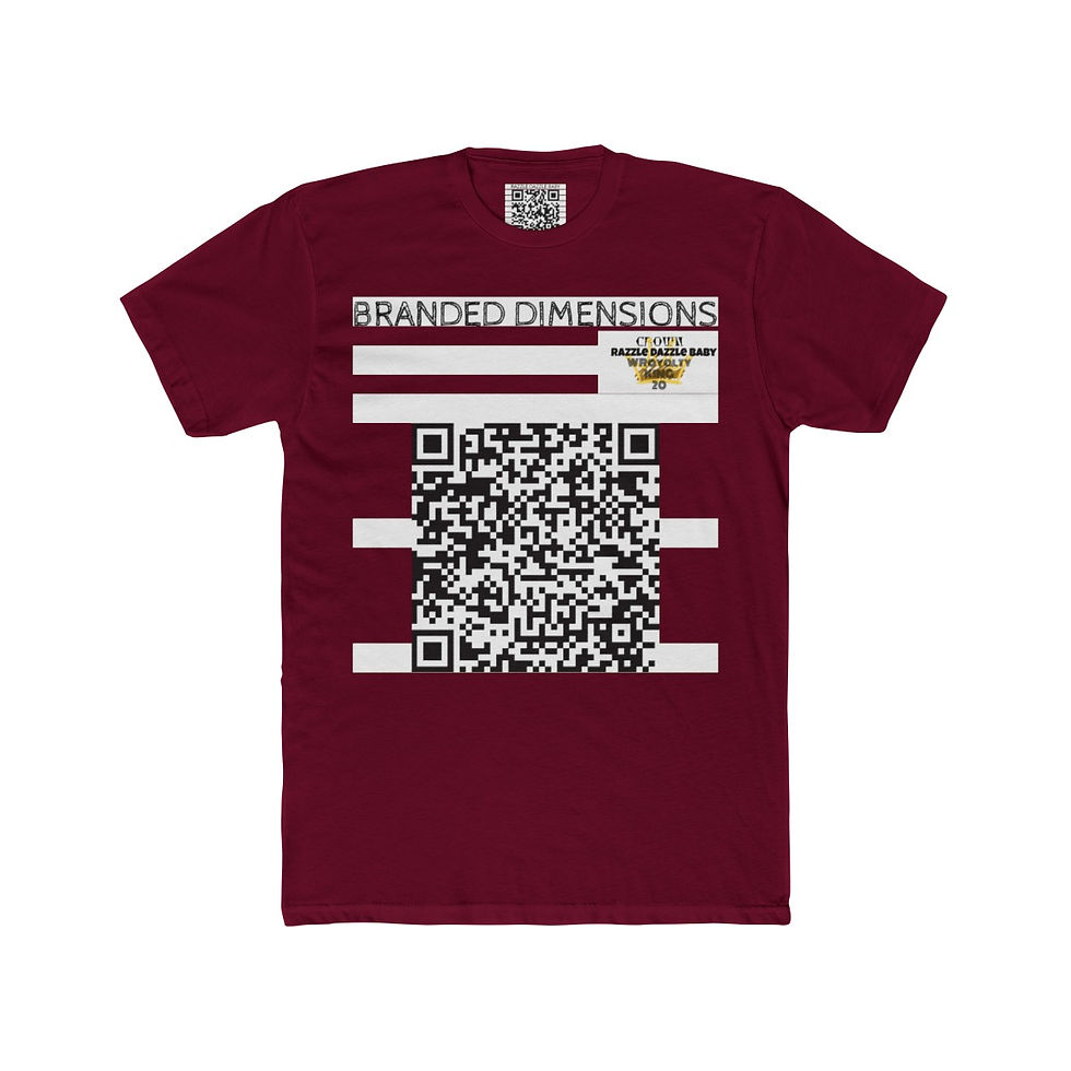 Miniatura: Branded Dimensions RDB Cotton Crew Tee