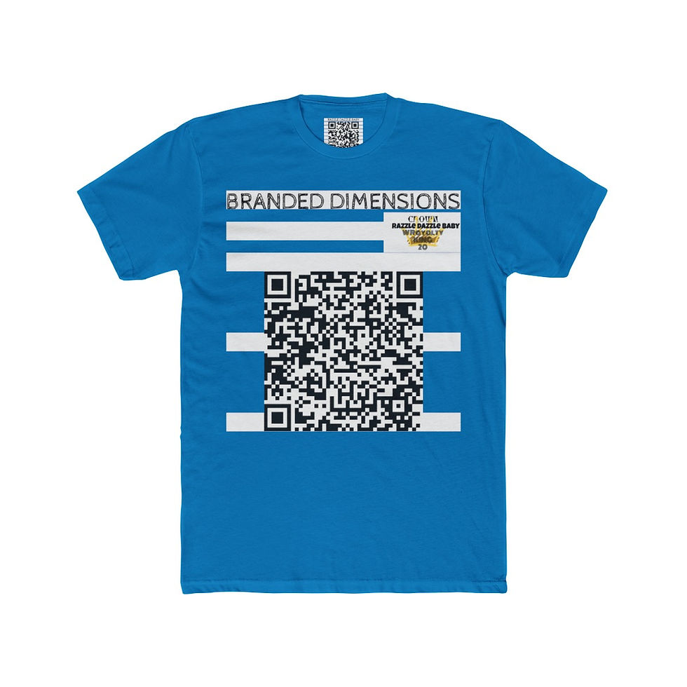 Miniatura: Branded Dimensions RDB Cotton Crew Tee