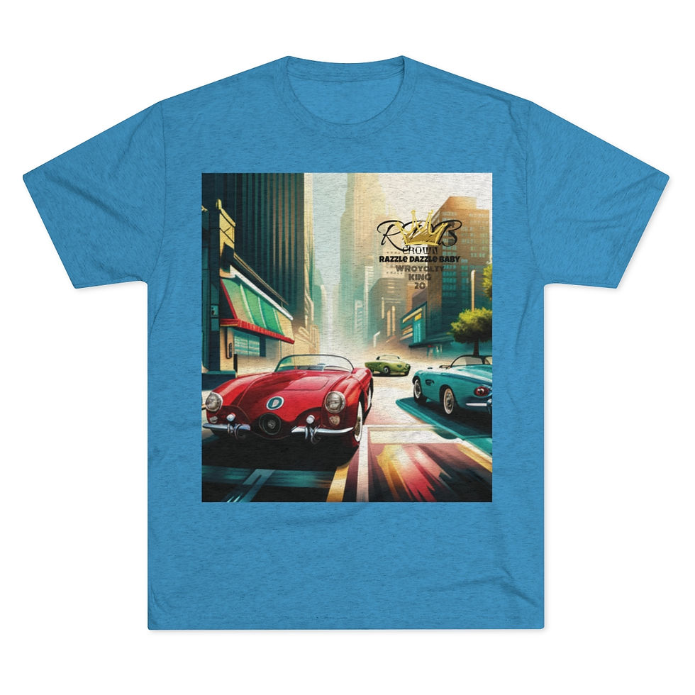 縮圖：RDB Unisex Tri-Blend Crew Tee
