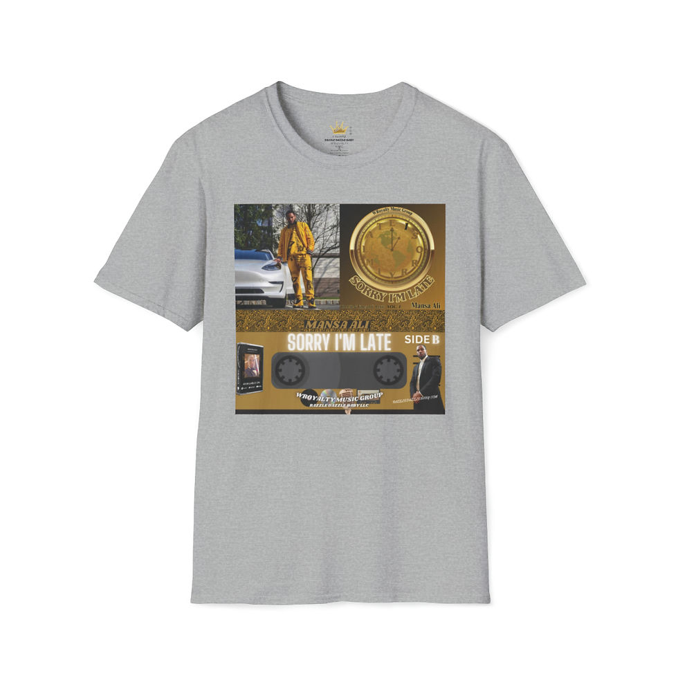 Thumbnail: SORRY I'M LATE (SIDE B) promotional Unisex Softstyle T-Shirt