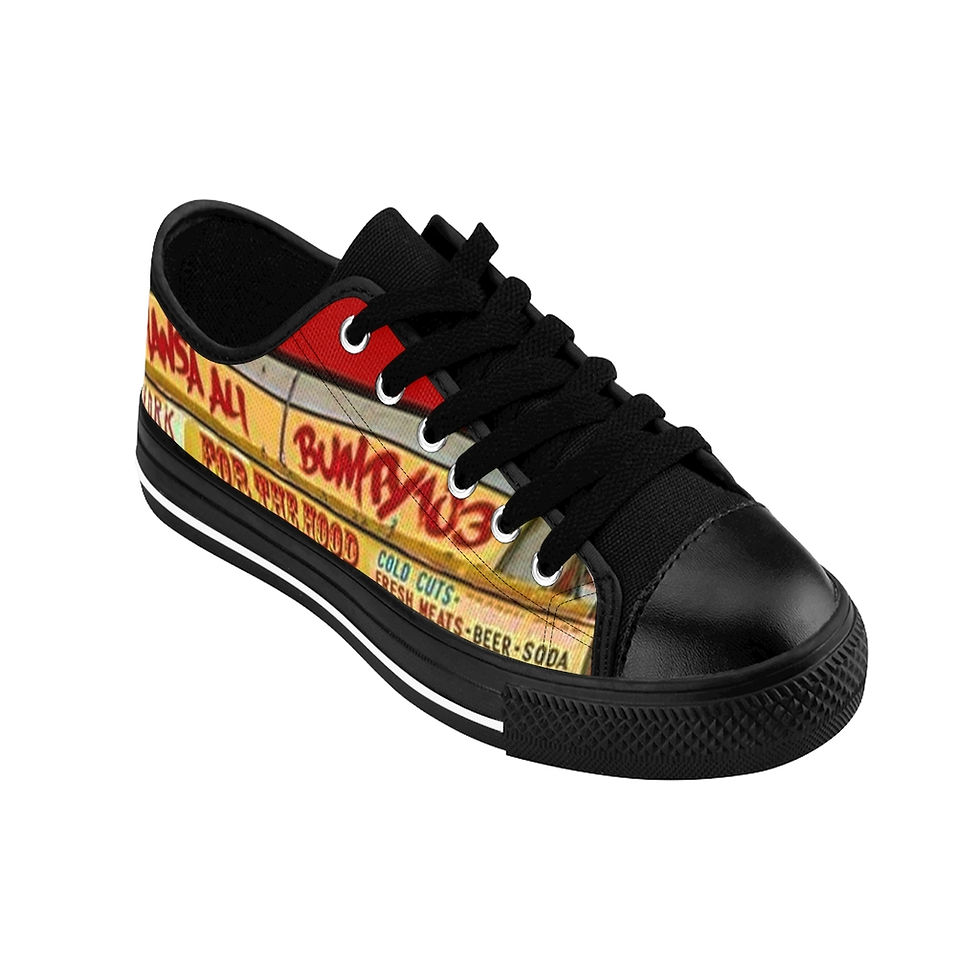 Thumbnail: Women's "For The Hood" Low Top Sneakers