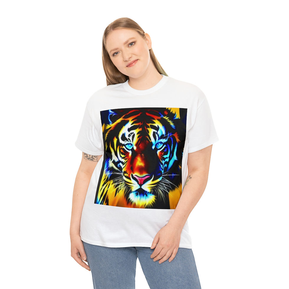 Thumbnail: Unisex Heavy Cotton Tiger Tee