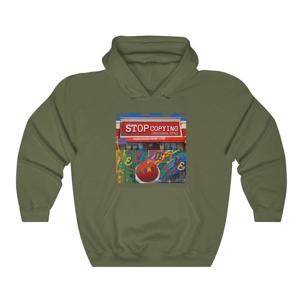 サムネイル： STOP COPYING Original Style FADE Unisex Heavy Blend™ Hooded Sweatshirt