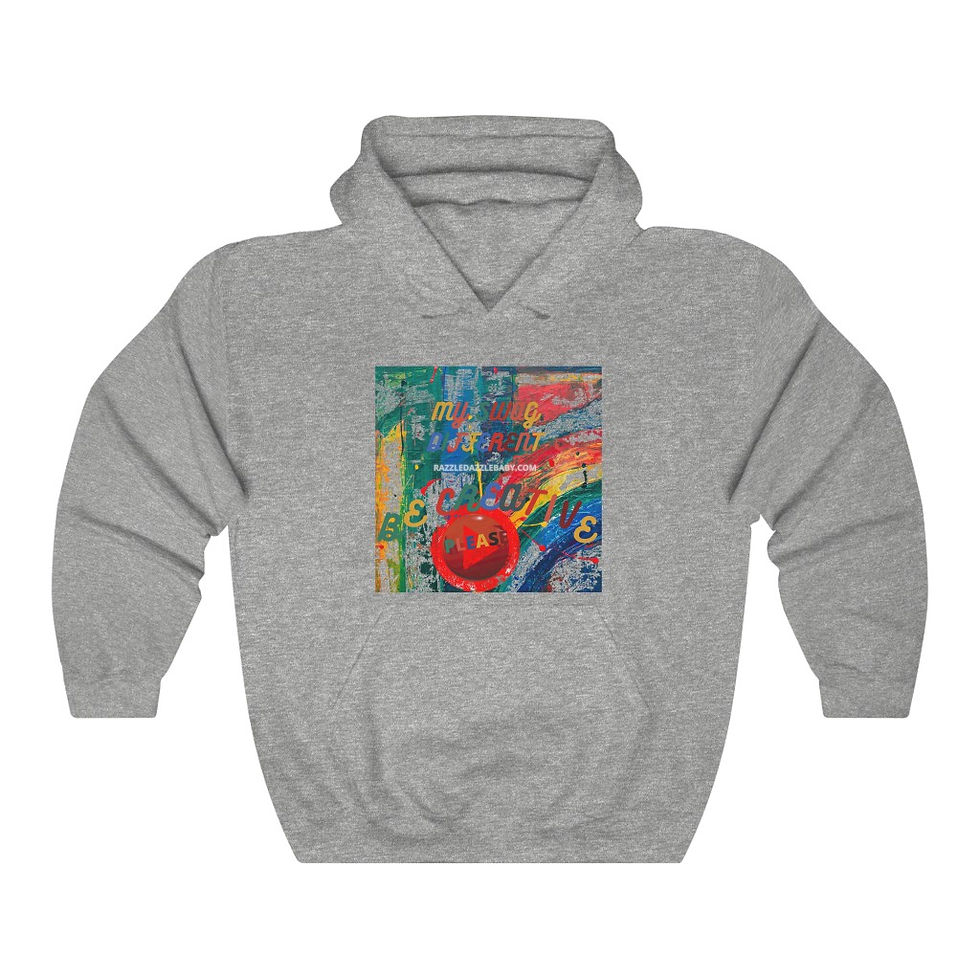 Miniatura: My Swag Different Be Creative Please Unisex Heavy Blend™ Hooded Sweatshirt