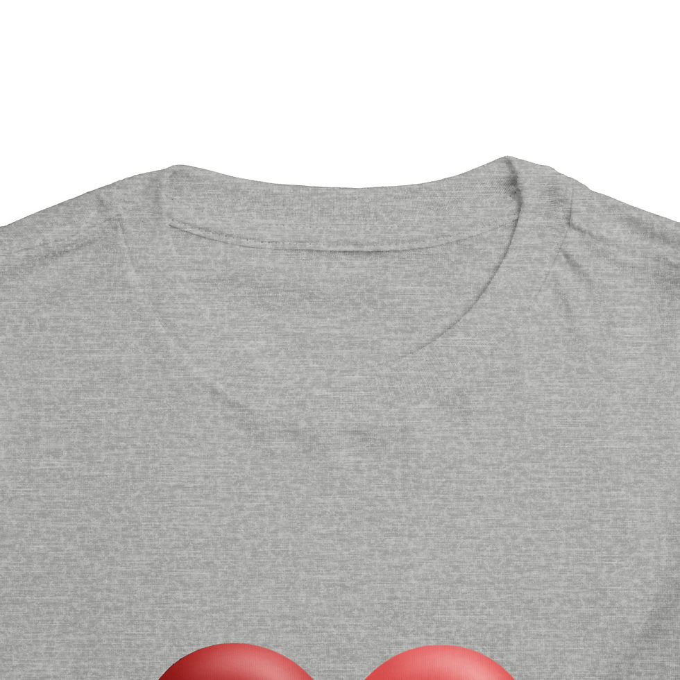Thumbnail: SELF LOVE Toddler Short Sleeve Tee Razzle Dazzle Baby