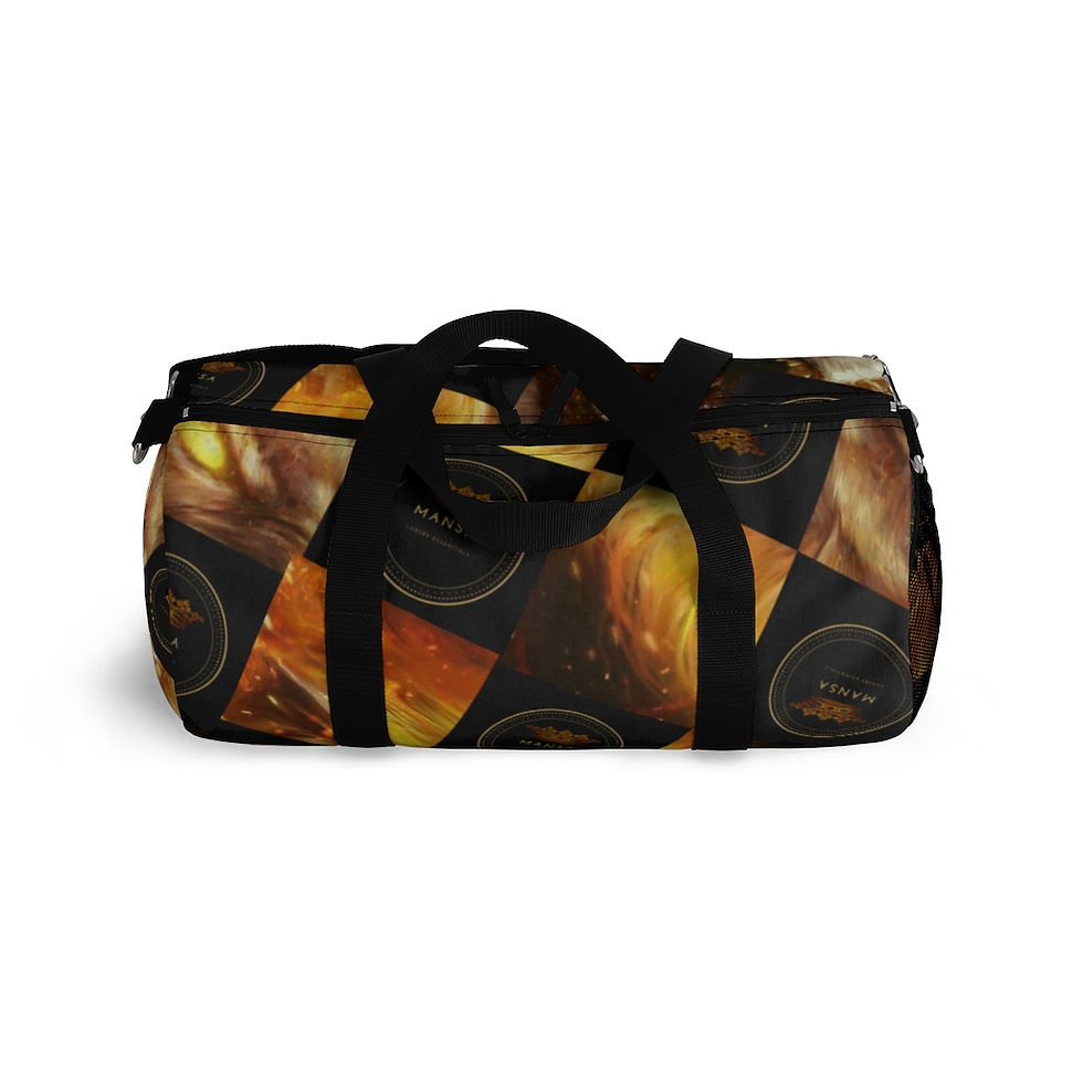 Thumbnail: Fire Lion Duffel Bag "MANSA Luxury Essentials"
