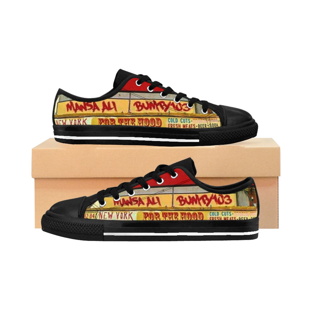 Women's "For The Hood" Low Top Sneakers
