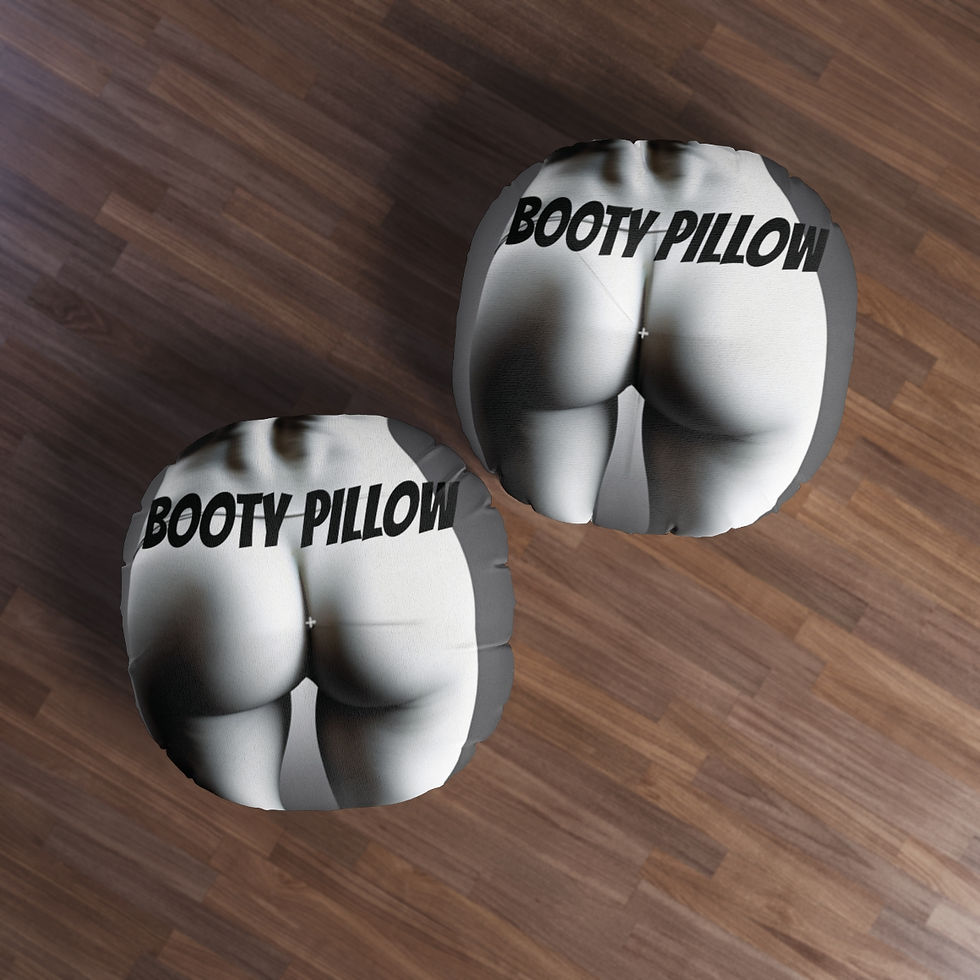Miniatura: Tufted BOOTY Pillow, Round