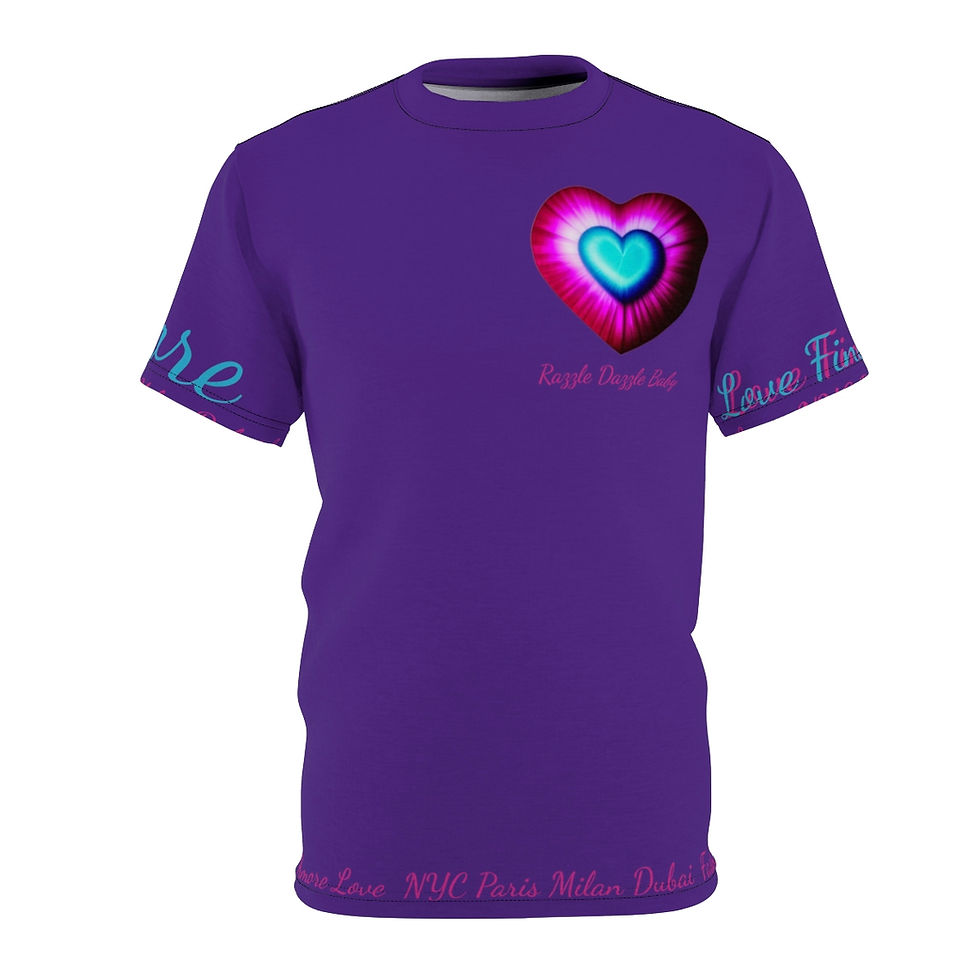 Miniatura: Amore Heart Art Unisex T-shirt 