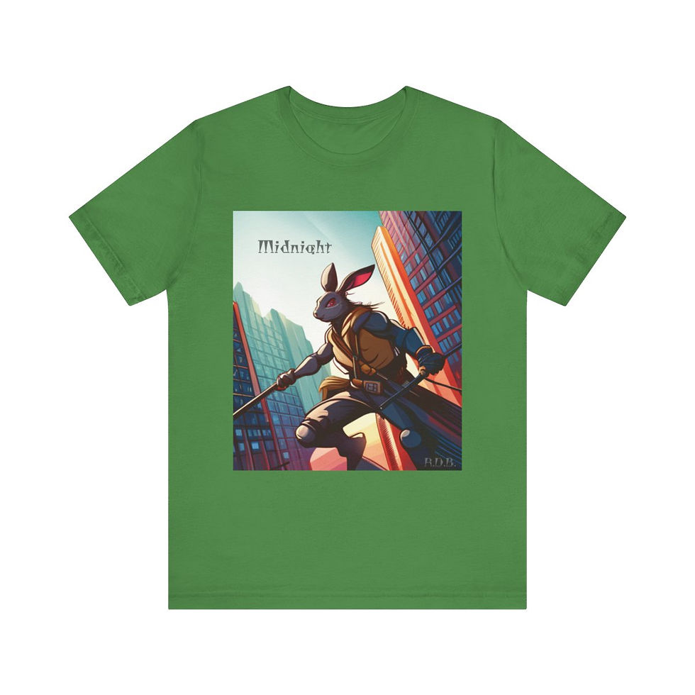 Thumbnail: Midnight Unisex Jersey Short Sleeve Tee