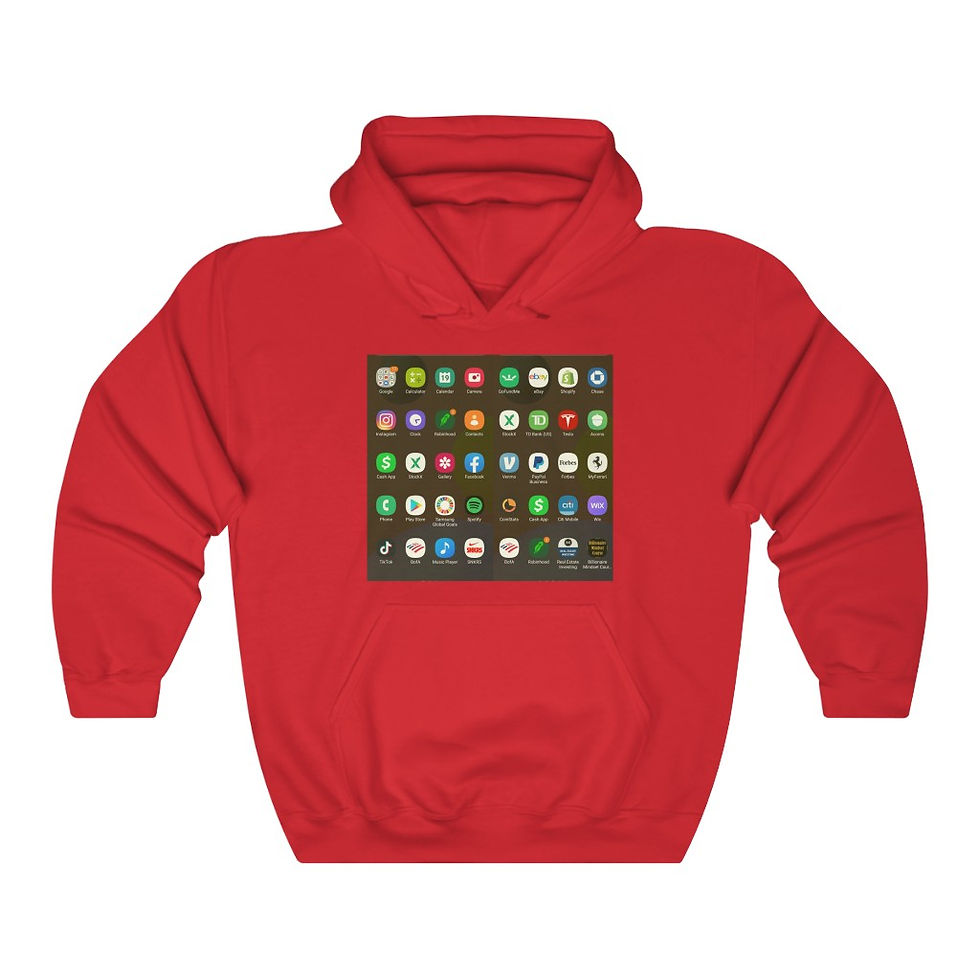 Küçük resim: "Apps" Unisex Heavy Blend™  Hooded Sweatshirt