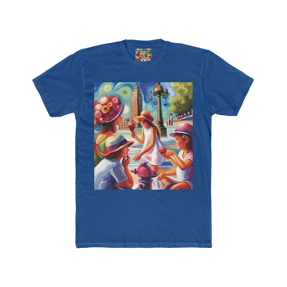 Miniatura: Branded Dimensions RDB Cotton Crew Tee