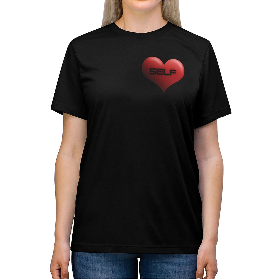 Miniatura: SELF LOVE Unisex Triblend Tee