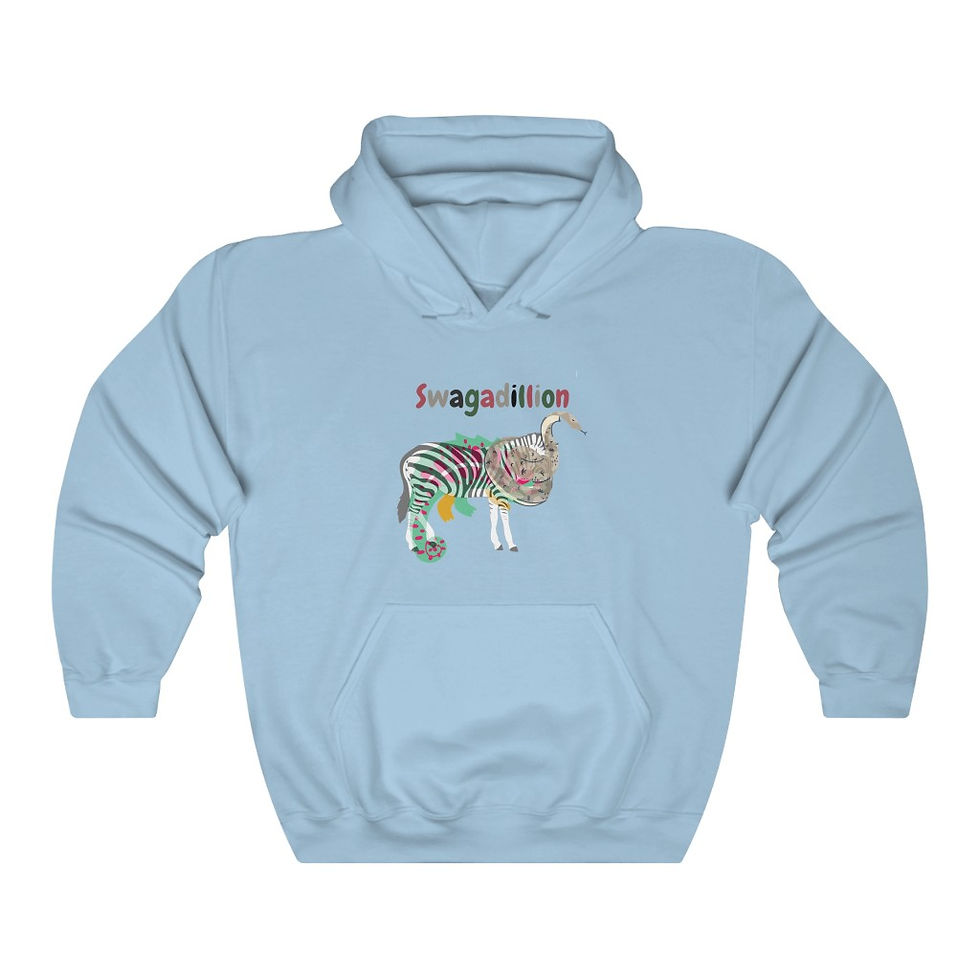 Thumbnail: Unisex Heavy Blend™ Hooded Sweatshirt "Swagadillion" Mansa Luxury Essentials